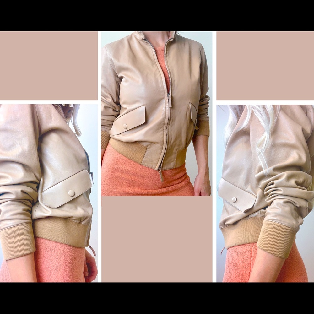The Row, Lambskin Bomber Jacket
